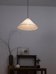 Washi Paper Pyramid Pendant Lamp-DWHOME
