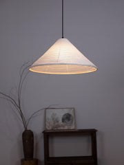 Washi Paper Pyramid Pendant Lamp-DWHOME