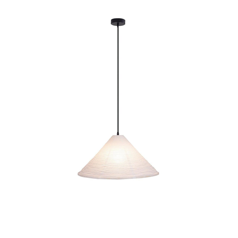 Washi Paper Pyramid Pendant Lamp-DWHOME