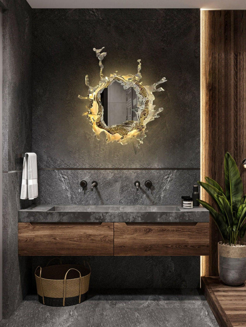 Water Drop Mirror Wall Lamp-DWHOME