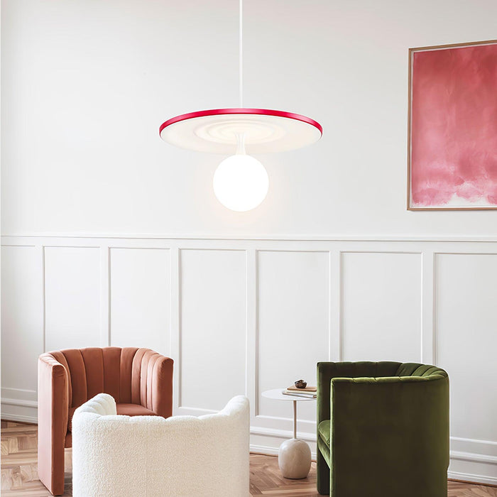 Water Ripple Pendant Lamp.