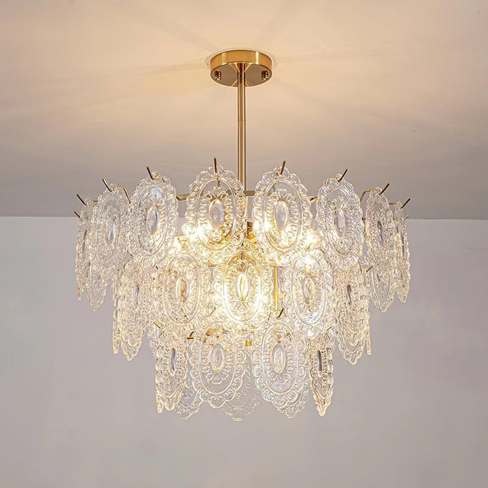 Wave Glass Chandelier - DWHOME