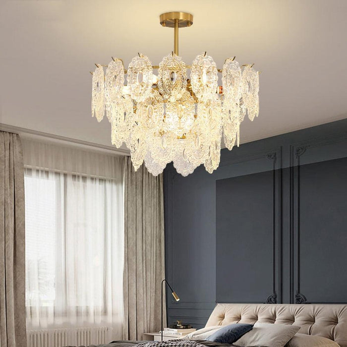 Wave Glass Chandelier - DWHOME