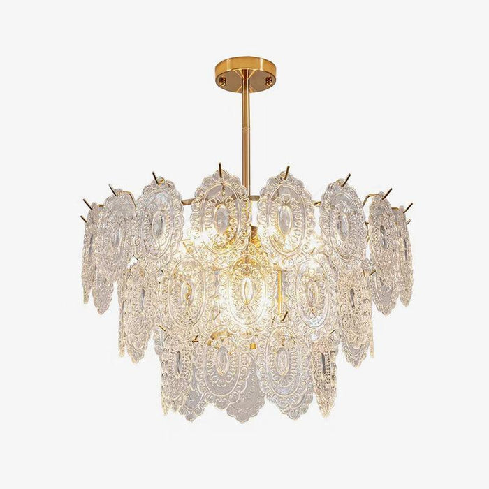 Wave Glass Chandelier - DWHOME