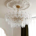 Wave Glass Chandelier.