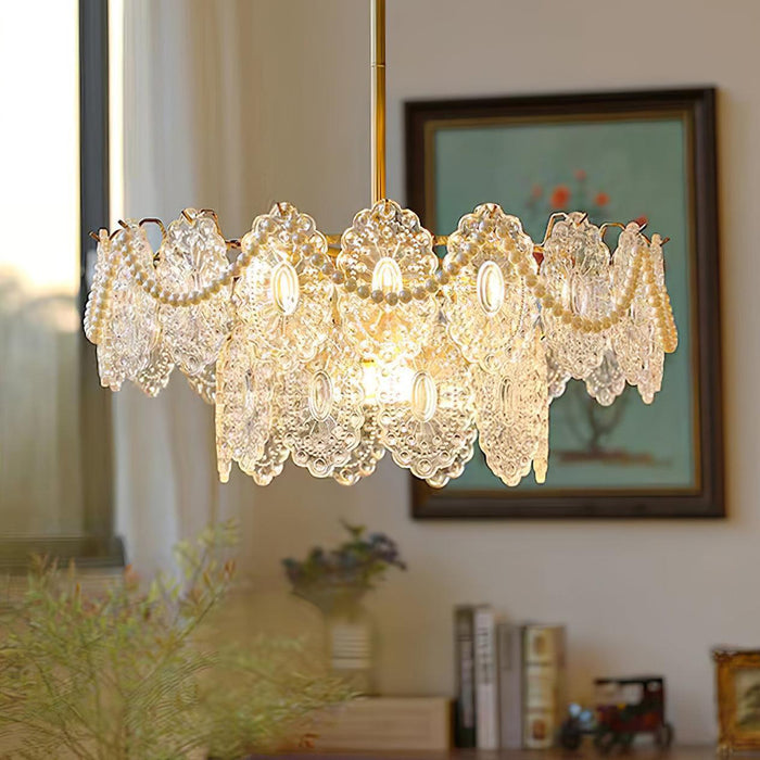 Wave Pearl Chandelier - DWHOME