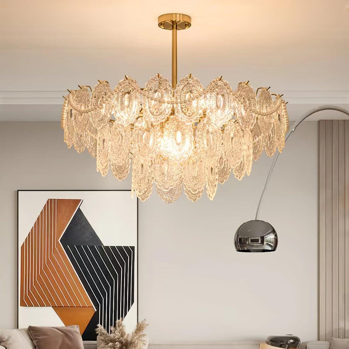 Wave Pearl Chandelier.