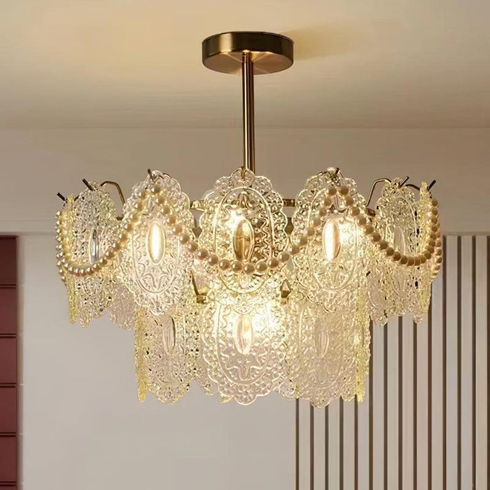 Wave Pearl Chandelier - DWHOME