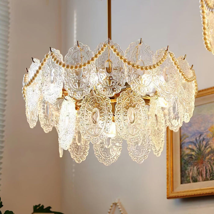 Wave Pearl Chandelier - DWHOME