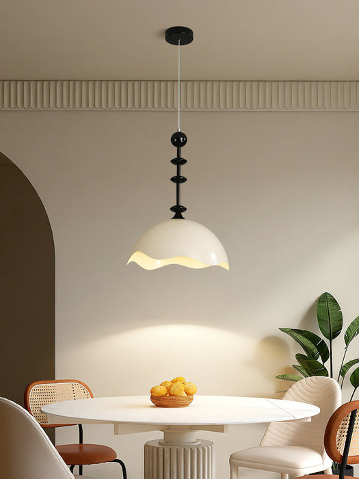 Wave Crest Pendant Lamp.