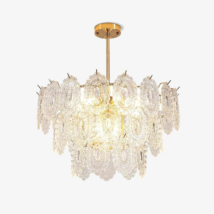 Wave Glass Chandelier - DWHOME