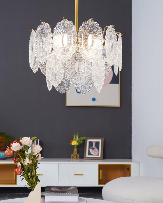 Wave Glass Chandelier - DWHOME