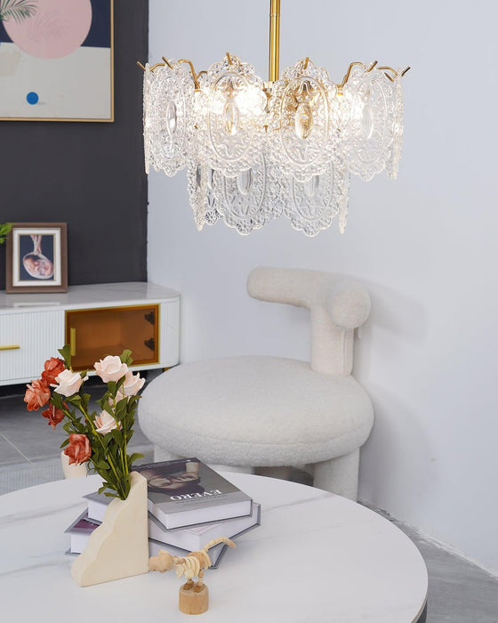 Wave Glass Chandelier - DWHOME