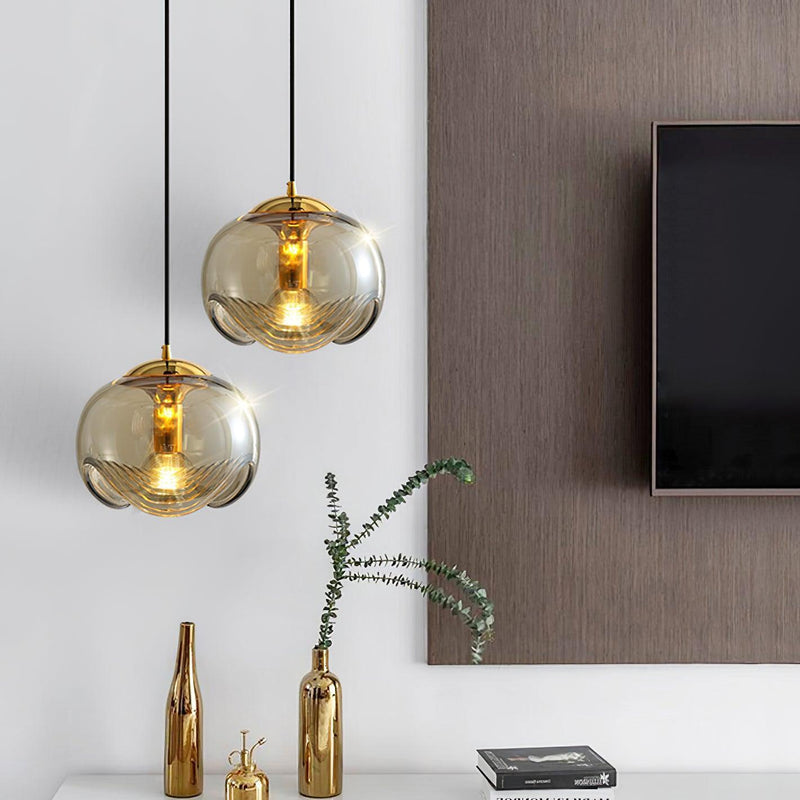 Wave Pendant Light-DWHOME