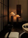 Weathered Wood Grain Floor Lamp-DWHOME