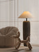 Weathered Wood Grain Floor Lamp-DWHOME