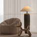 Weathered Wood Grain Floor Lamp-DWHOME
