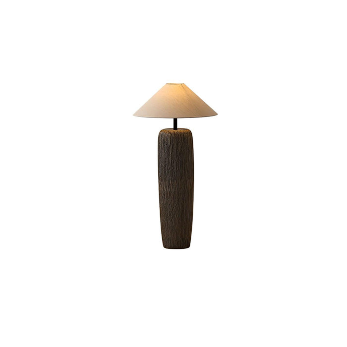 Weathered Wood Grain Floor Lamp - Vakkerlight