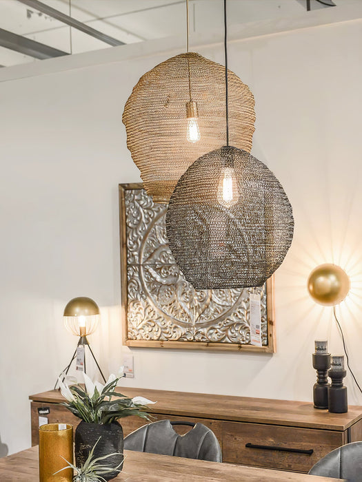 Weaver's Dream Pendant Lamps.