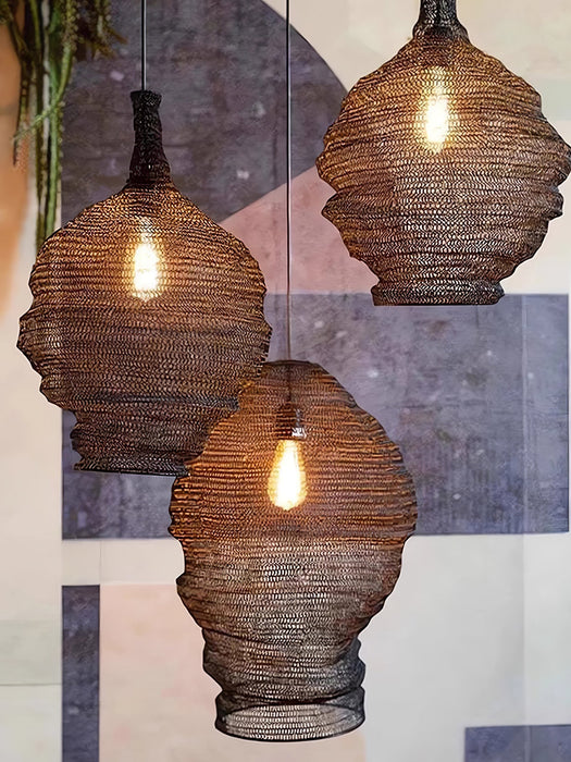 Weaver's Dream Pendant Lamps.