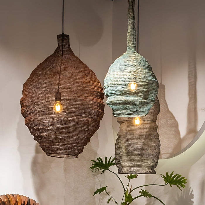 Weaver's Dream Pendant Lamps.