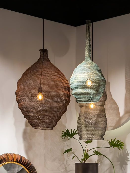 Weaver's Dream Pendant Lamps.