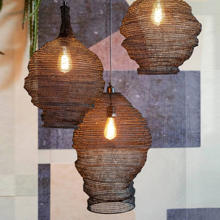 Weaver's Dream Pendant Lamps.