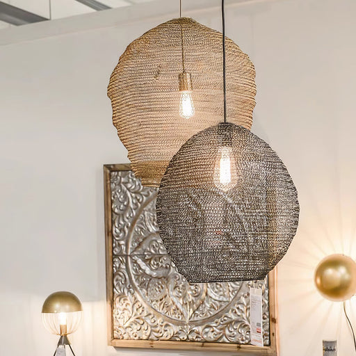 Weaver's Dream Pendant Lamps.