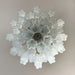 White Murano Glass Tube Chandelier-DWHOME