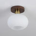 White Shell Ceiling Lamp - DWHOME