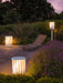 White Column Outdoor Light - DWHOME