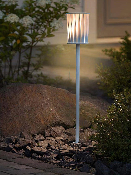 White Column Outdoor Light - DWHOME