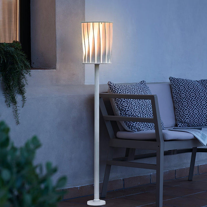 White Column Outdoor Light - DWHOME