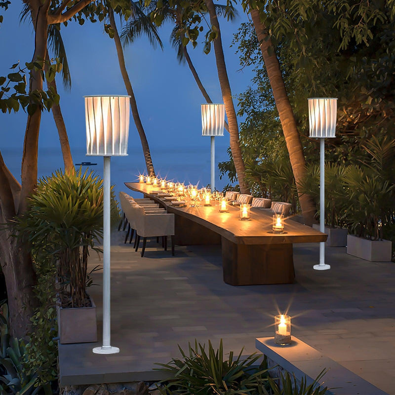 White Column Outdoor Light-DWHOME