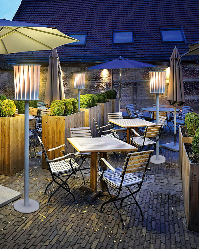 White Column Outdoor Light-DWHOME