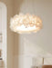 White Hydrangea Pendant Lamp.