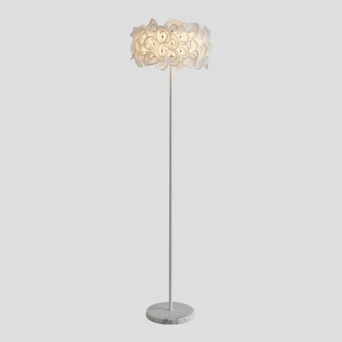 White Hydrangea Floor Lamp - Vakkerlight