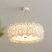 White Hydrangea Pendant Lamp.