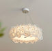 White Hydrangea Pendant Lamp.