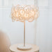 White Hydrangea Table Lamp-DWHOME
