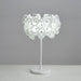 White Hydrangea Table Lamp - Vakkerlight