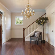 Chandelier Cristal Rose Blanche-DWHOME