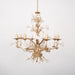 White Rose Crystal Chandelier - Vakkerlight