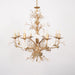 White Rose Crystal Chandelier - DWHOME