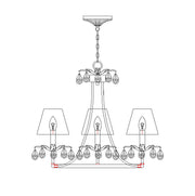 Whitney Chandelier-DWHOME