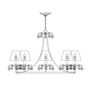 Whitney Chandelier-DWHOME