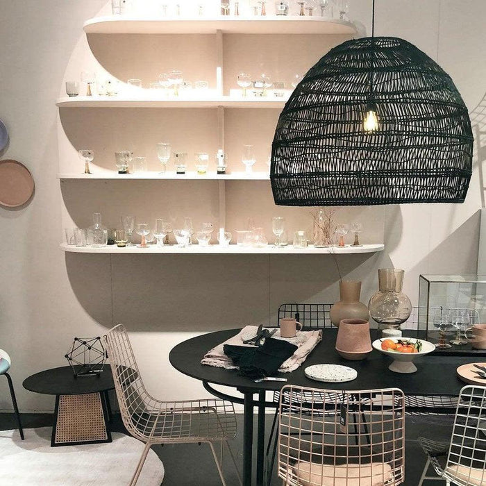 Wicker Pendant Lamp-DWHOME