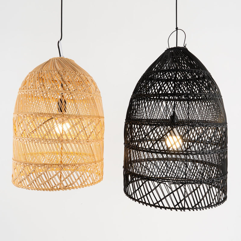 Wicker Pendant Lamp-DWHOME