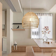 Wicker Pendant Lamp-DWHOME