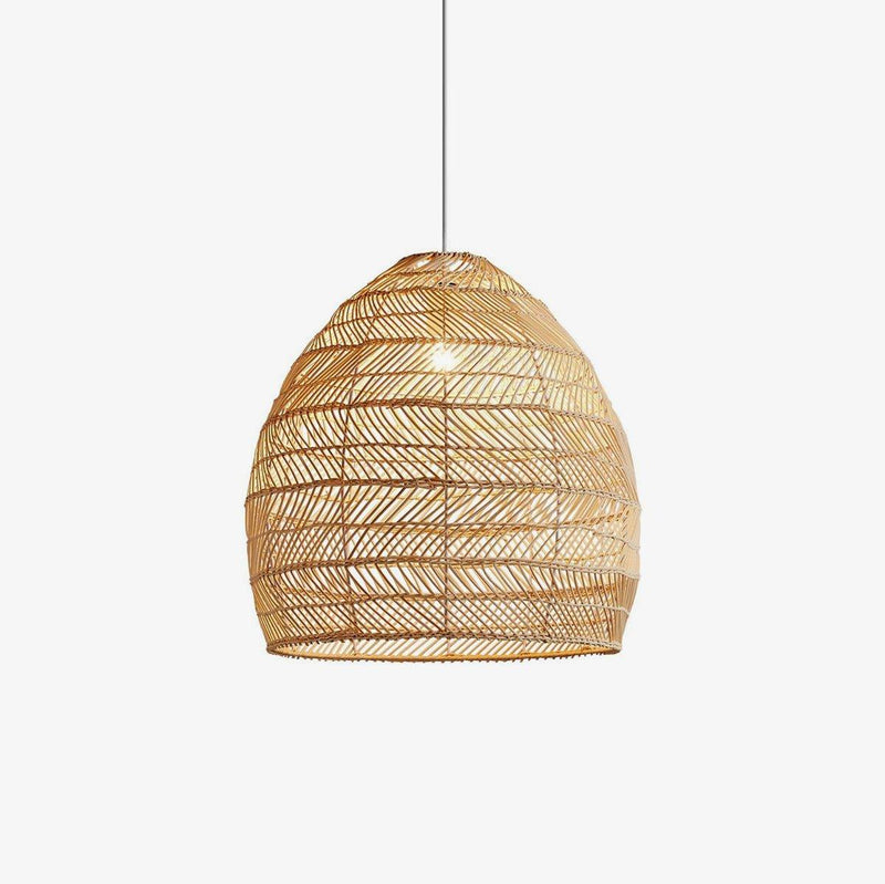 Wicker Pendant Lamp-DWHOME